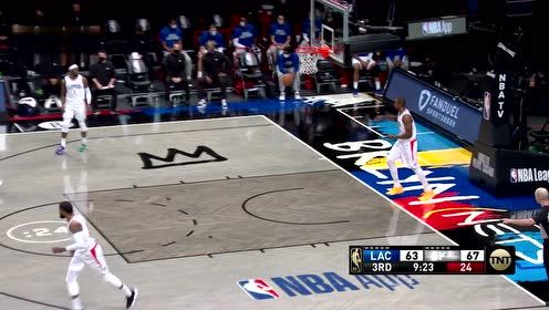 【NBA集錦】球星之間就是這樣較勁的 泡椒歐文先后命中后撤步三分