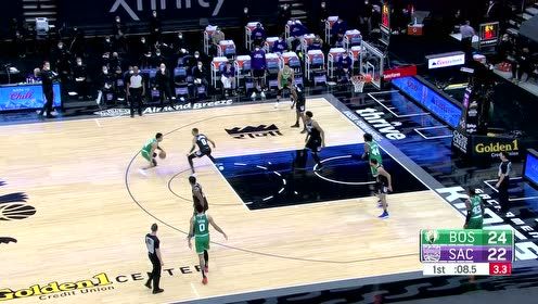 【NBA集锦】大心脏塔图姆!压哨抛投命中尽显巨星魅力