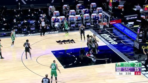 【NBA集锦】小伙子你使劲啊 tt低位蛮横硬打巴格利2+1