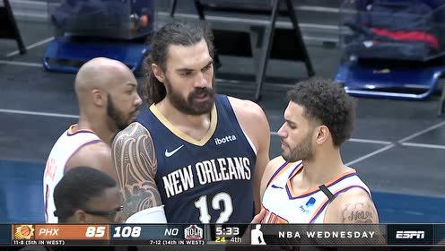 【NBA录像回放 原声】太阳vs鹈鹕第4节英文解说回放