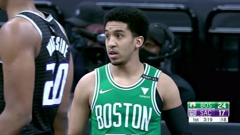 【NBA集锦】凯尔特人vs国王 第1节中文解说回放