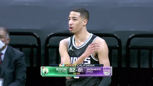 【NBA集锦】除了神奇再没有可以描述这个进球的词汇了 超远三分变打板传球 哈利斯顿压哨上篮