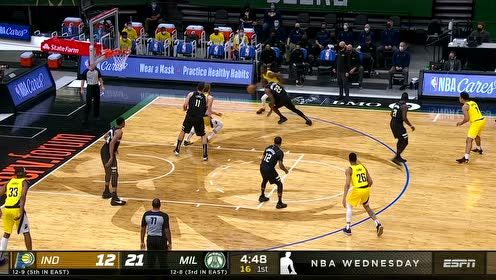 【NBA集錦】小薩博尼斯翻江倒海碾壓洛佩茲 自投自搶強勢補籃