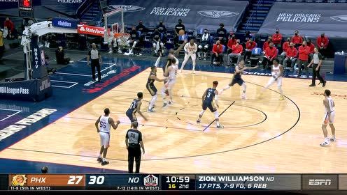 【NBA集錦】猛虎下山勢不可擋 錫安突破轉身獨斗雙雄