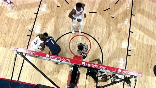 【NBA集錦】兩代狀元之間的交鋒 錫安強打艾頓拉桿上籃建功