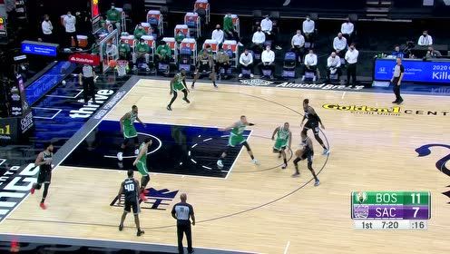 【NBA集锦】泰斯:你们太需要我了 先有助攻布朗起飞后有三分精确制导