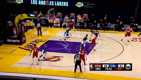 【NBA集锦】詹姆斯vs掘金集锦 砍27分三双生涯进球数超张伯伦
