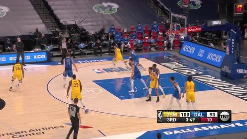 【NBA錄像回放 原聲】勇士vs獨(dú)行俠第3節(jié)英文原聲回放