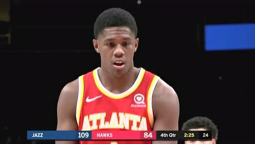 【NBA錄像回放 國語】爵士vs老鷹第4節(jié)中文解說回放