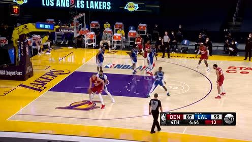 【NBA集锦】约基奇vs湖人集锦 手感平平仅得13分10篮板