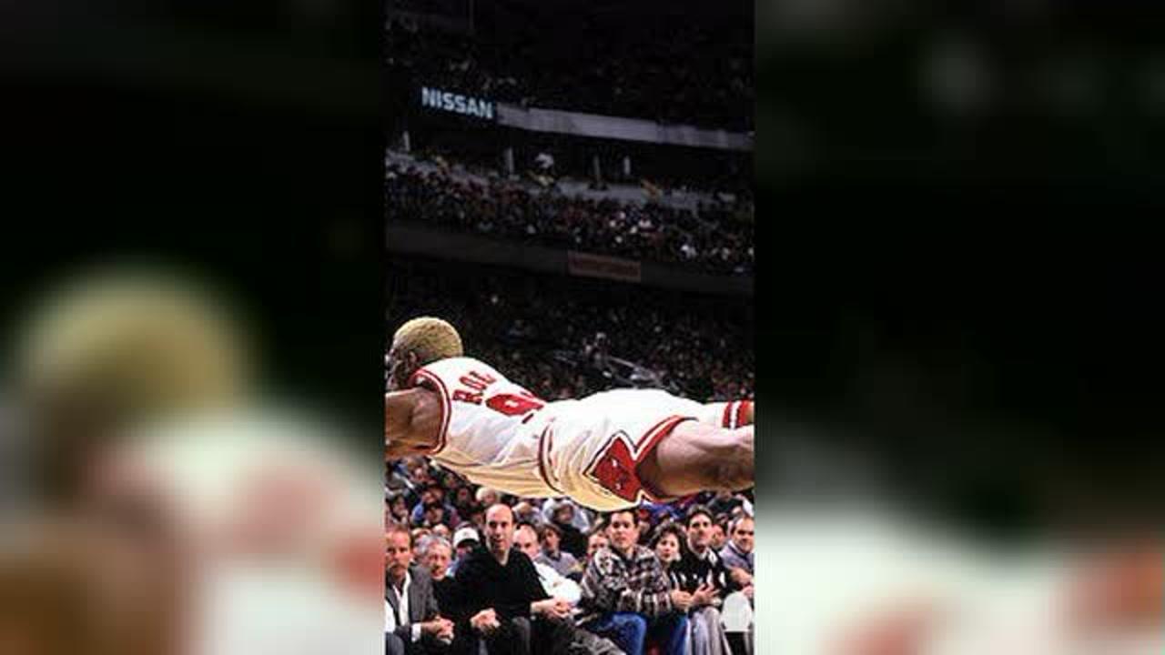 【NBA集锦】施罗德飞身救球，那一瞬间我看见了罗德曼的身影