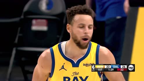 【NBA集錦】爆發(fā)預(yù)警？庫里半場20分合集