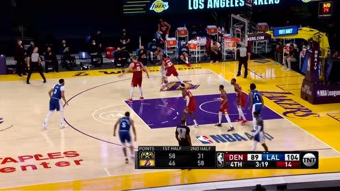 【NBA集锦】詹眉连线杀死比赛！詹姆斯高吊喂饼浓眉双手砸扣