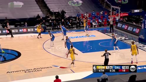 【NBA集錦】維金斯攻防統(tǒng)治打停獨(dú)行俠 庫里戴口罩場下啦啦隊(duì)很興奮