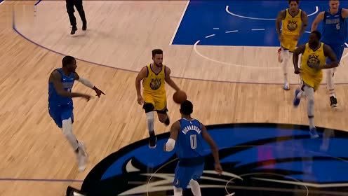 【NBA集錦】格林轉(zhuǎn)換扣籃入選十佳 一路火花閃電單臂震翻077