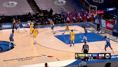 【NBA集錦】獨(dú)行俠場上進(jìn)攻簡直無解 東契奇場下喝水喝得開心