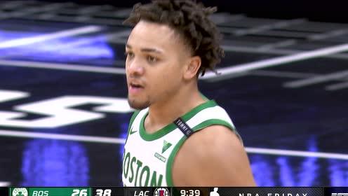 【NBA集锦】沃克vs快船集锦 24分进账关键上篮打出致命一击