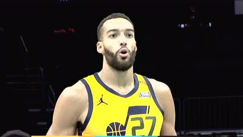【NBA集錦】老虎發(fā)威！戈貝爾籃下跟進(jìn)一挑三暴力補扣