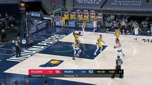 【NBA集錦】彈道無需修正 球哥超遠三分洞穿球網(wǎng)