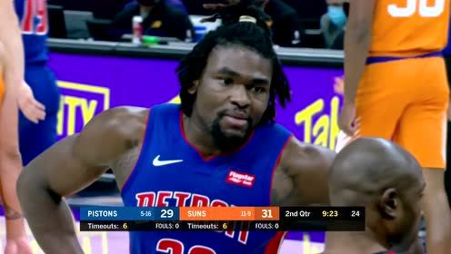 【NBA集錦】平地一聲驚雷起 斯圖爾特籃下空接暴扣