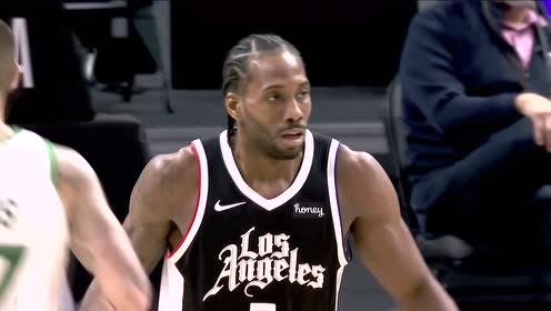 【NBA集锦】招牌中距离干拔出手!莱昂纳德2分信手捏来
