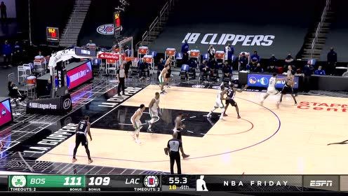 【NBA集锦】绿军丧心病狂夹击莱昂纳德 路威空位三分牢牢把握!