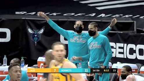【NBA集錦】手感好的不像話 格拉漢姆開場連續(xù)飚射三分精準(zhǔn)制導(dǎo)
