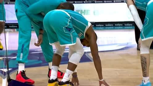 【NBA集錦】情況不太樂觀！格拉漢姆疑似非對抗拉傷被攙扶下場