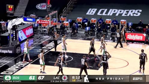 【NBA集锦】突出一个小快灵 沃克迷踪步突破高手上篮得分
