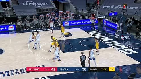 【NBA集錦】蘭姆鮮香火鍋輕松封蓋 麥康奈爾妙傳麥克德莫特底角三分穿云