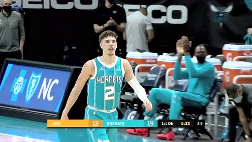 【NBA集錦】能傳能投全能選手 三球外線高難度三分一發(fā)入魂