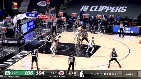 【NBA集锦】大基本功!莱昂纳德连续高难度中距离打进
