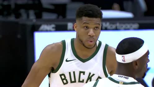 【NBA集锦】雄鹿队集锦：字母哥33+126携队6人得分上双迎来三连胜