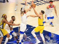 NBA常规赛：三节战罢，鹈鹕以86-75领先步行者11分！