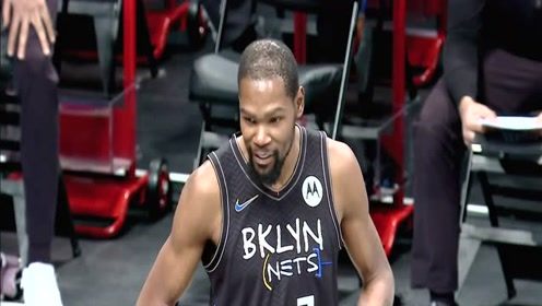 【NBA集锦】人生的大起大落真是太刺激了 杜兰特替补出场又因安全协议被带走