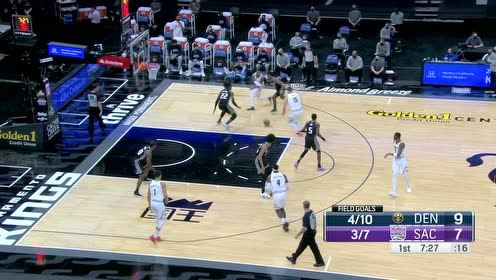 【NBA集錦】約基奇籃下拋投得手 ?？怂雇黄粕匣@回頭望月