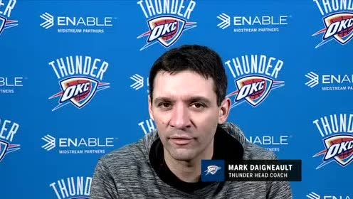 【NBA集錦】森林狼vs雷霆第1節(jié)英文原聲回放