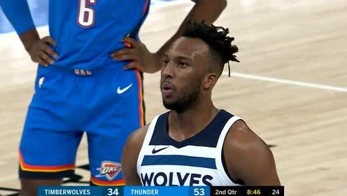 【NBA集錦】感謝老鐵送的火箭 雷曼得分全不費(fèi)功夫
