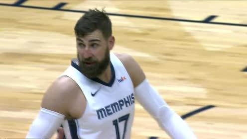 【NBA集錦】灰熊vs鵜鶘 第2節(jié)英文原聲回放