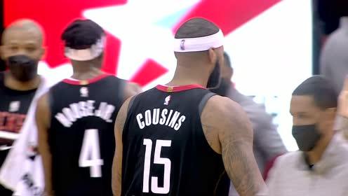 【NBA集錦】考神送出火箭本場(chǎng)第一記大帽 轉(zhuǎn)換進(jìn)攻努瓦巴補(bǔ)扣打停馬刺