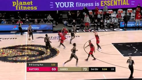 【NBA集錦】范弗利特神仙搶斷 鮑威爾加速過人漂移上籃