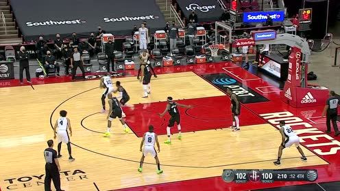 【NBA集锦】这才是火箭精神 戈登一防一攻看的老火蜜泪流满面