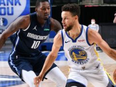 NBA常规赛:独行侠以134-132复仇勇士,库里空砍57分!