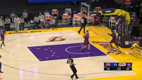 【NBA集锦】洛杉矶人洛杉矶魂 波普反击扣篮成功反超比分