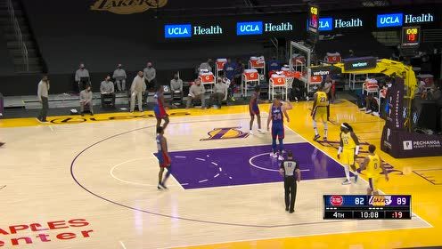 【NBA集锦】活塞妄图用犯规阻挡詹姆斯 结果偷鸡不成蚀把米