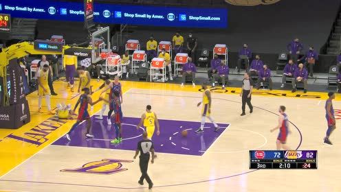 【NBA集锦】格兰特反击献四星野兽挂筐 卡鲁索被怼翻差点再起不能