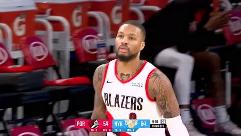 【NBA集錦】利拉德vs尼克斯集錦 高效29分無(wú)力回天