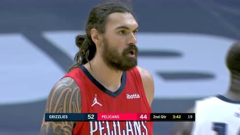 【NBA集锦】经验太丰富了 亚当斯大帽+妙传令人头皮发麻