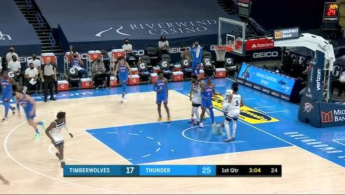 【NBA集錦】擺爛是不可能的 亞歷山大瀟灑歐洲步