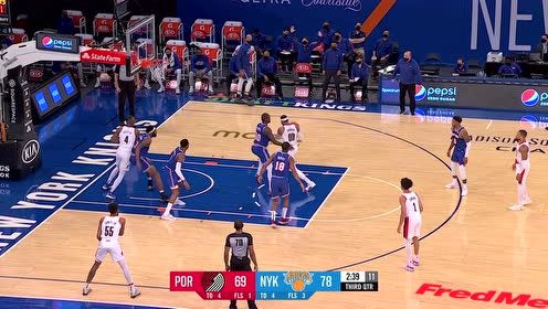 【NBA集锦】不好意思我们有两巨头 利拉德安东尼连追四分